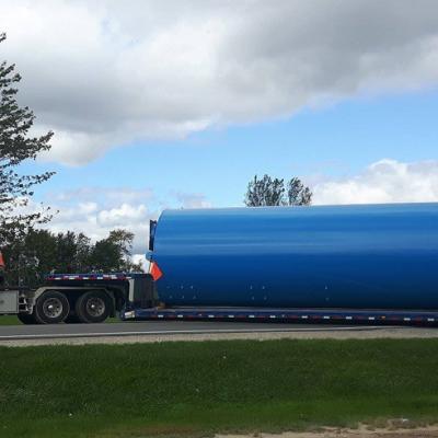 Cement Silo Shipping Out