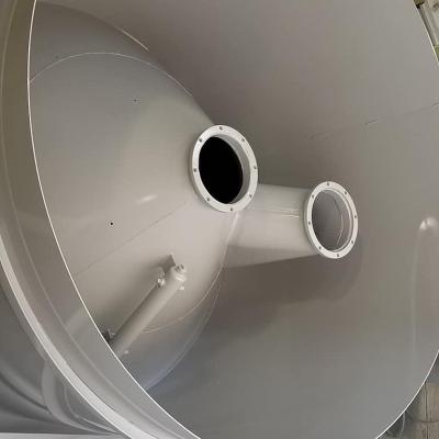 Cement silo with backup discharge