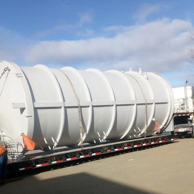 Silo with cladding rings