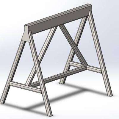Solid Works Engineered Sawhorse