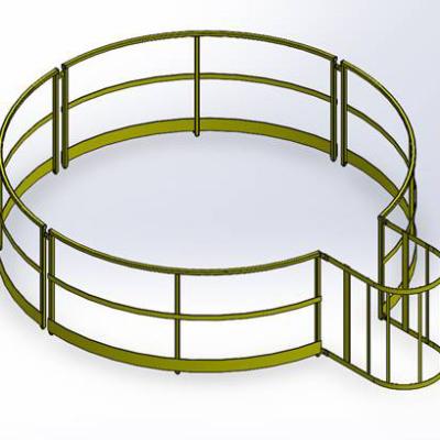 Solidworks Safety Railing