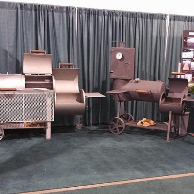 Smokers At Tradeshow