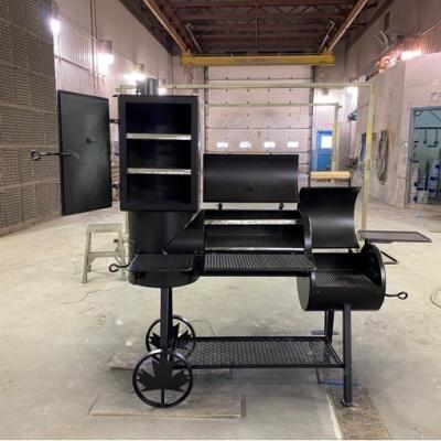 Freshly painted smoker